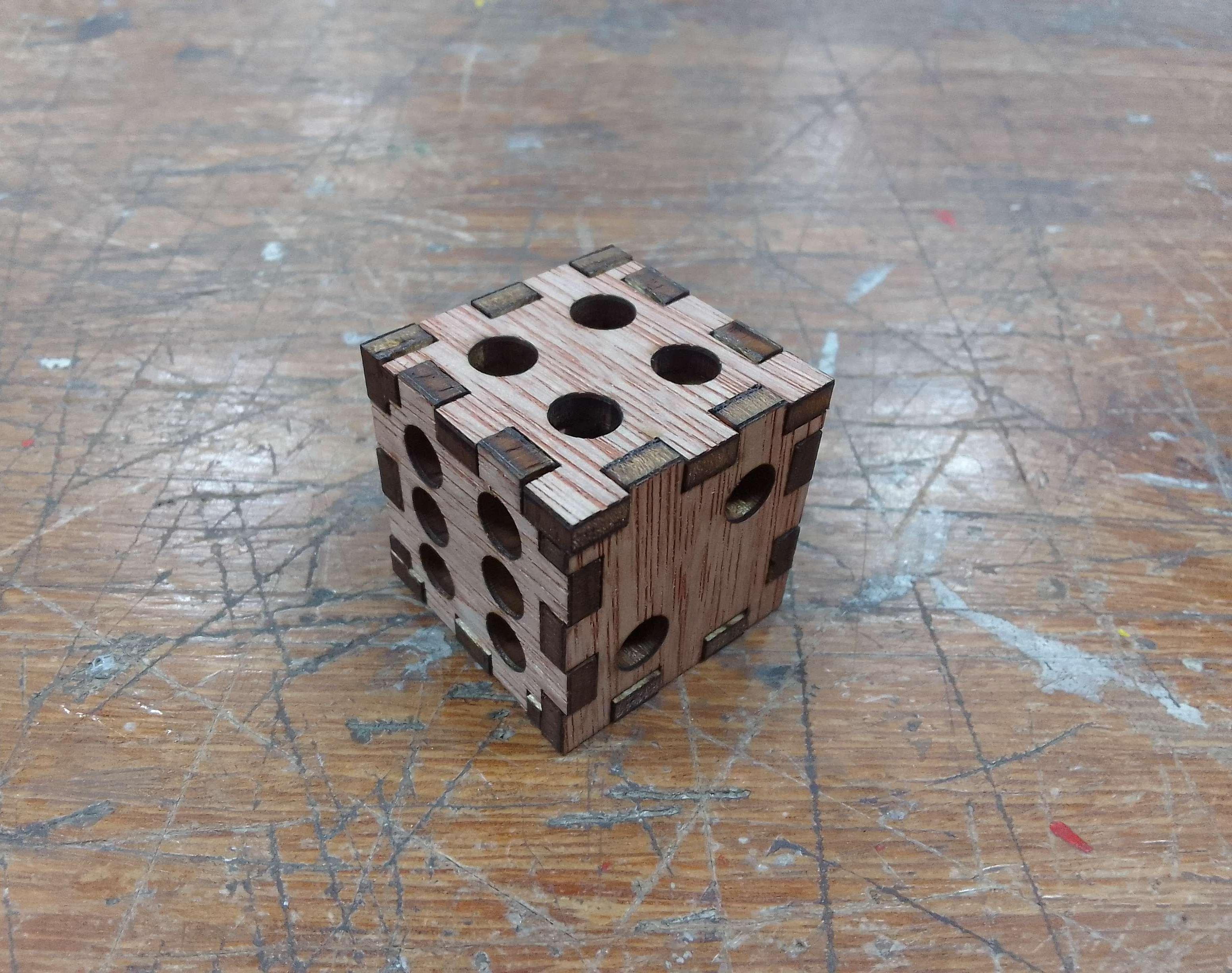 LaserCut Dice