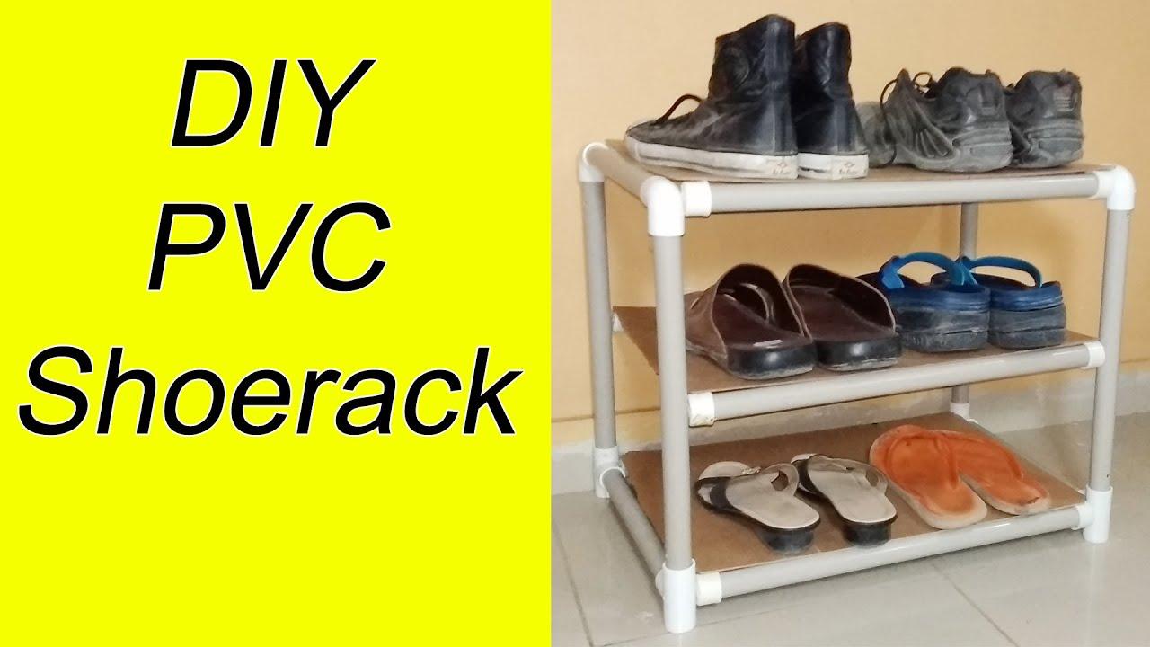 How to Make Shoes Stand With PVC Pipes