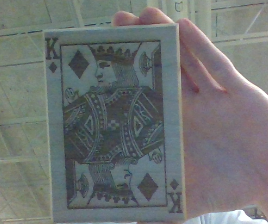 Custom Wooden Playing Card