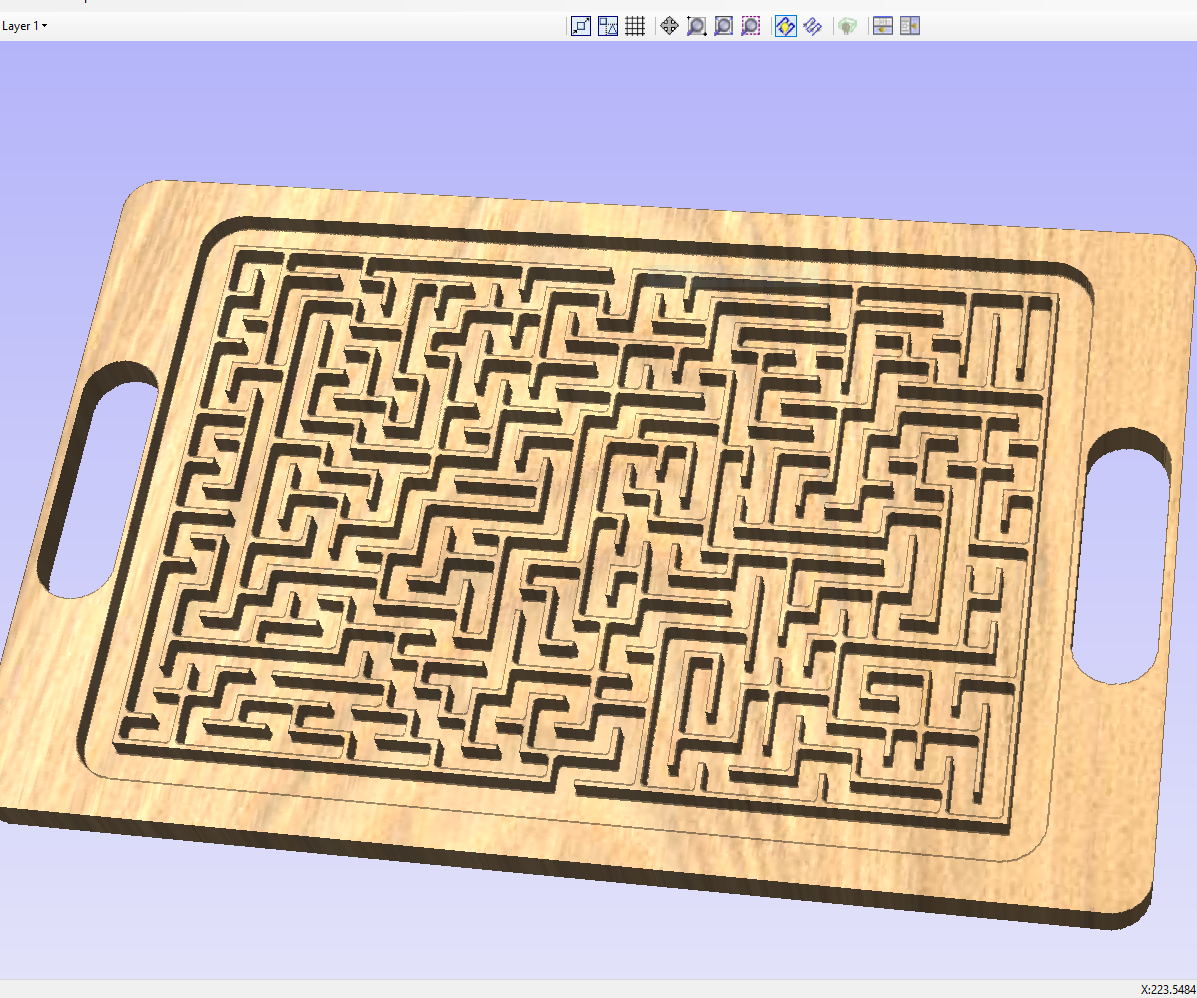 Maze Design Made Easy for Fusion 360 or Vetric Software