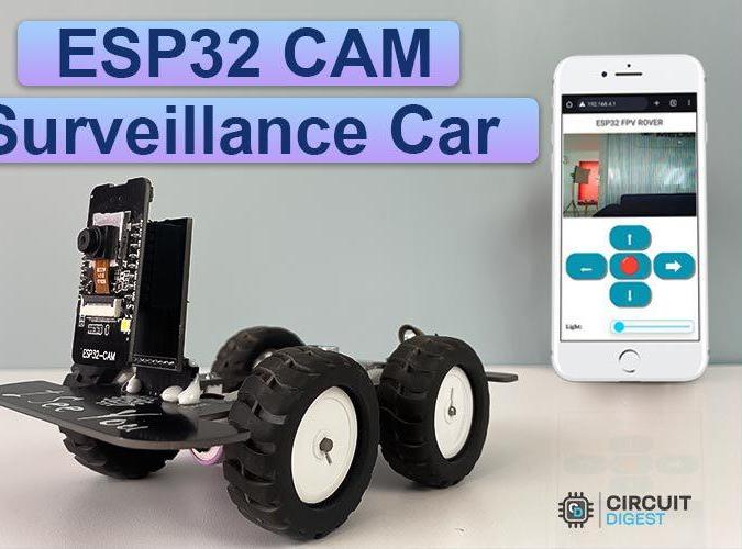 Build an ESP32 Cam Surveillance Car: Remote-Controlled and Budget-Friendly