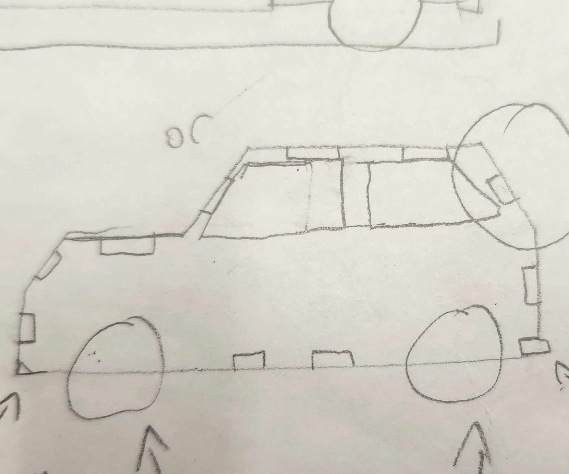 Basic Car Bot With Rotating Headlamps