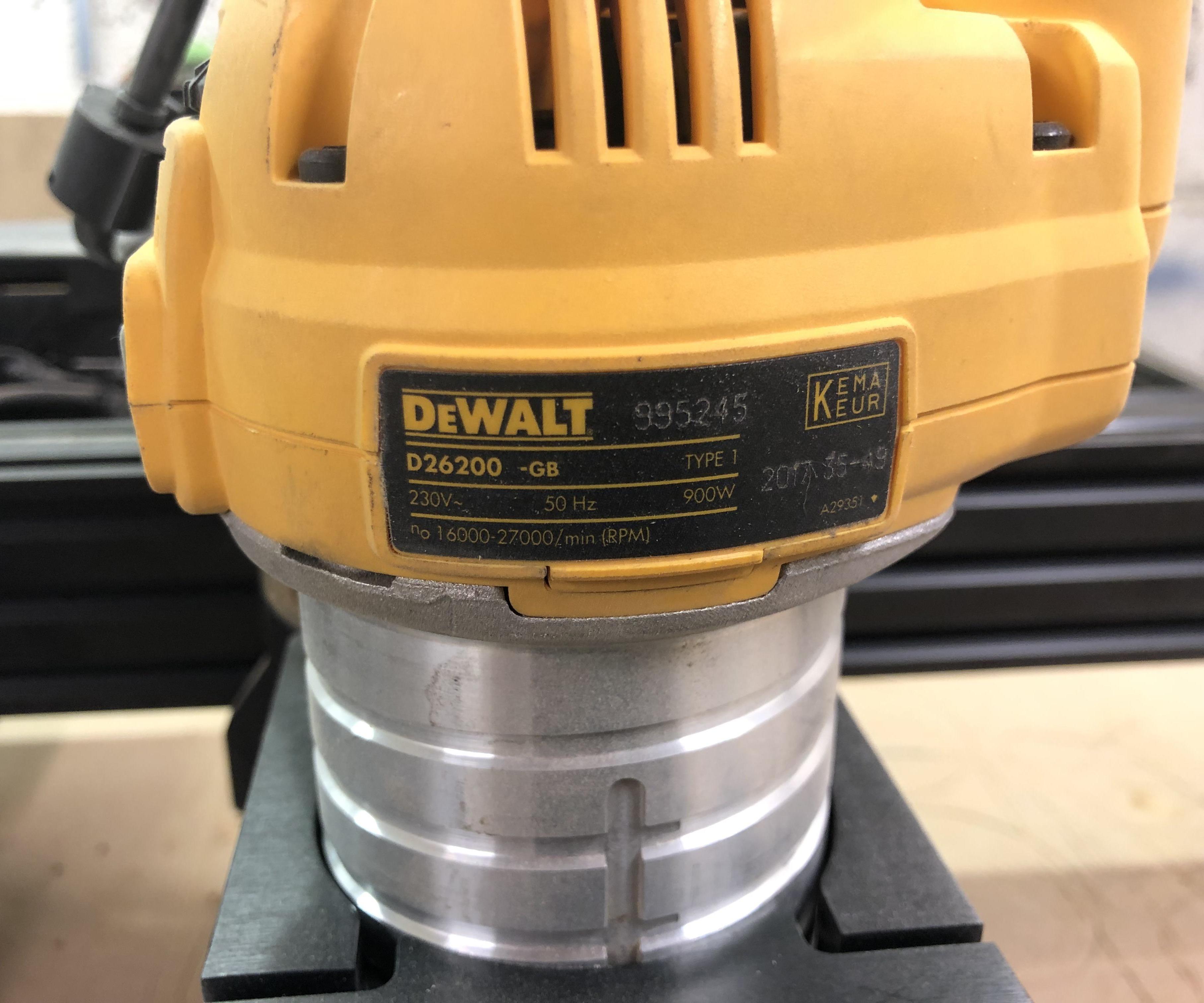 Dewalt D26200 Router_ Replacing the Brushes.