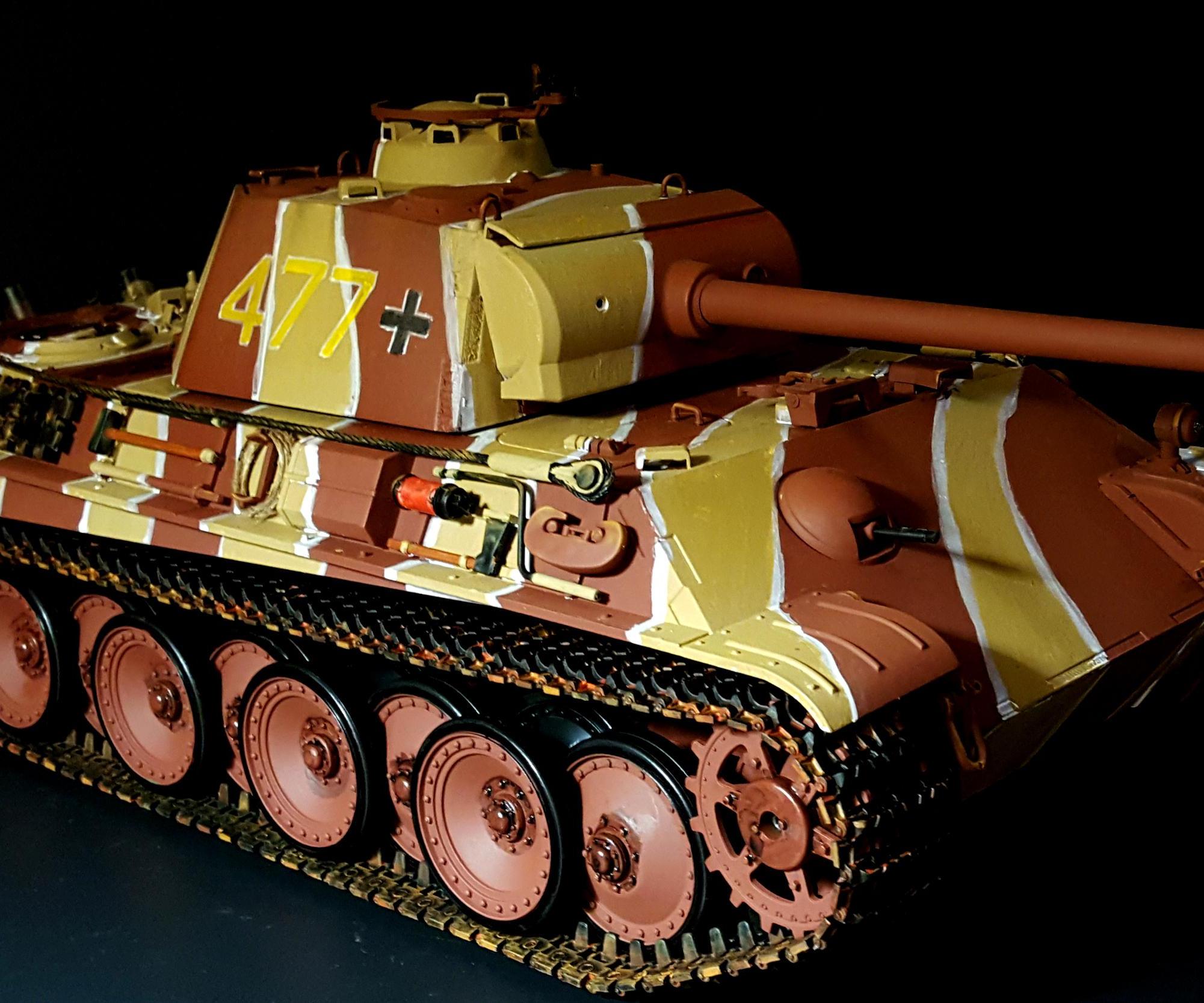 Panther G Rc Tank. 