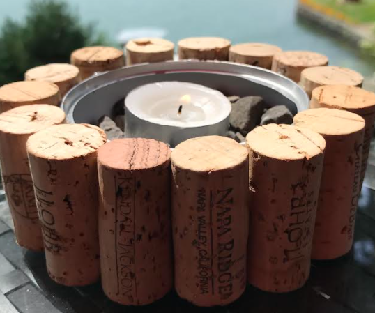 Decorative Cork Candles