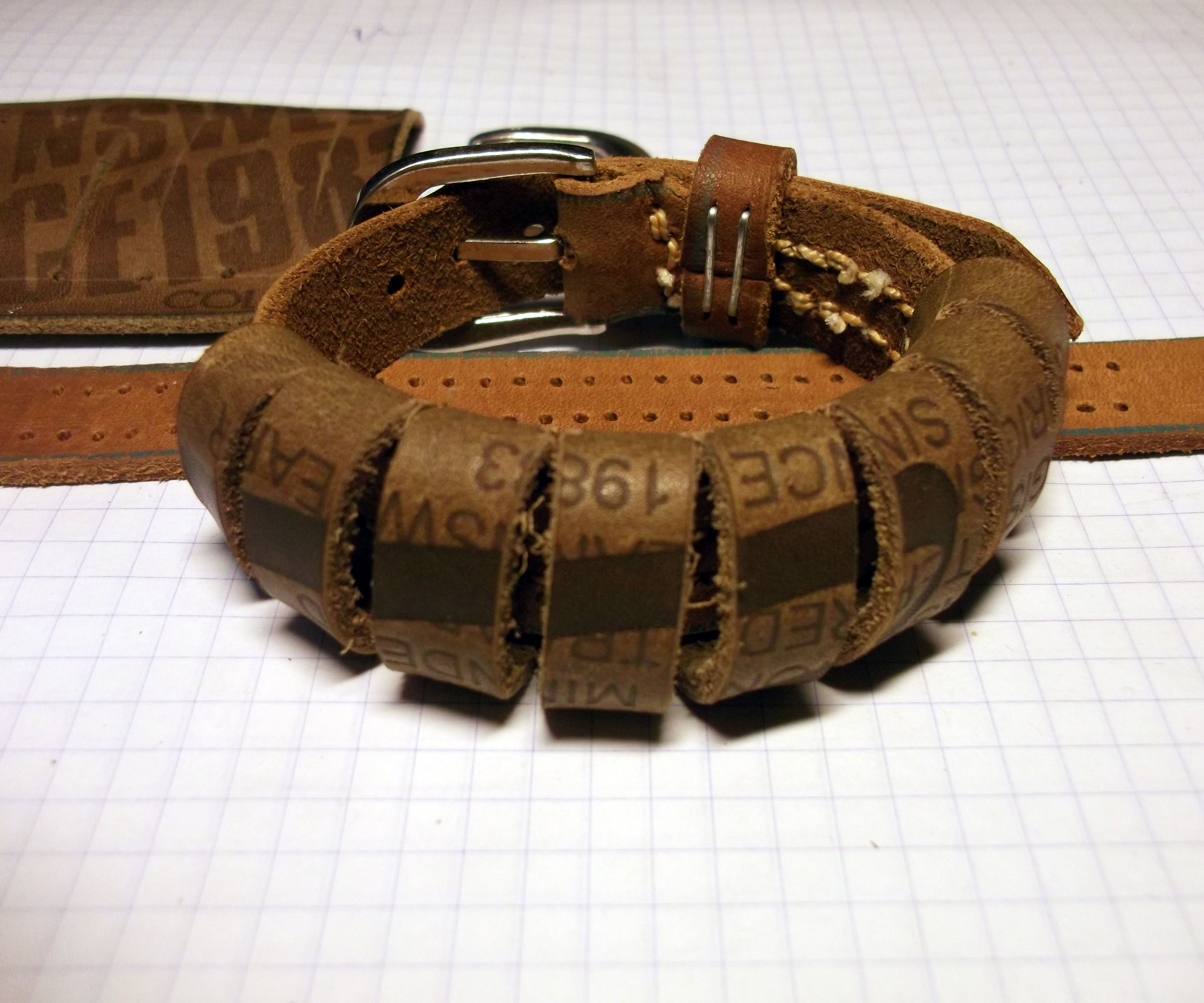 Turning Jeans Labels Into Bracelets and a Little More