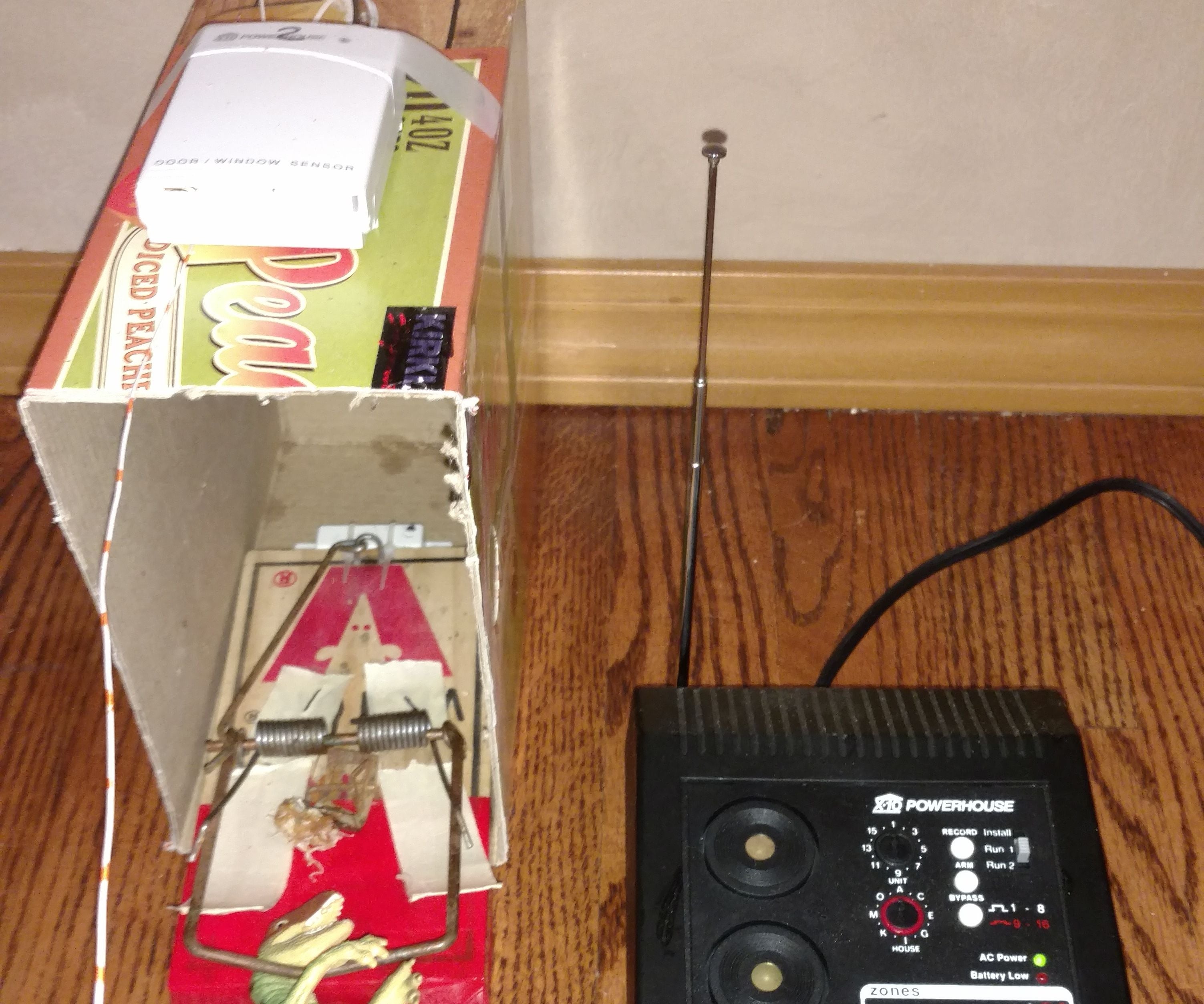 Rat Trap Mods: Catch Mice and Wireless Monitoring