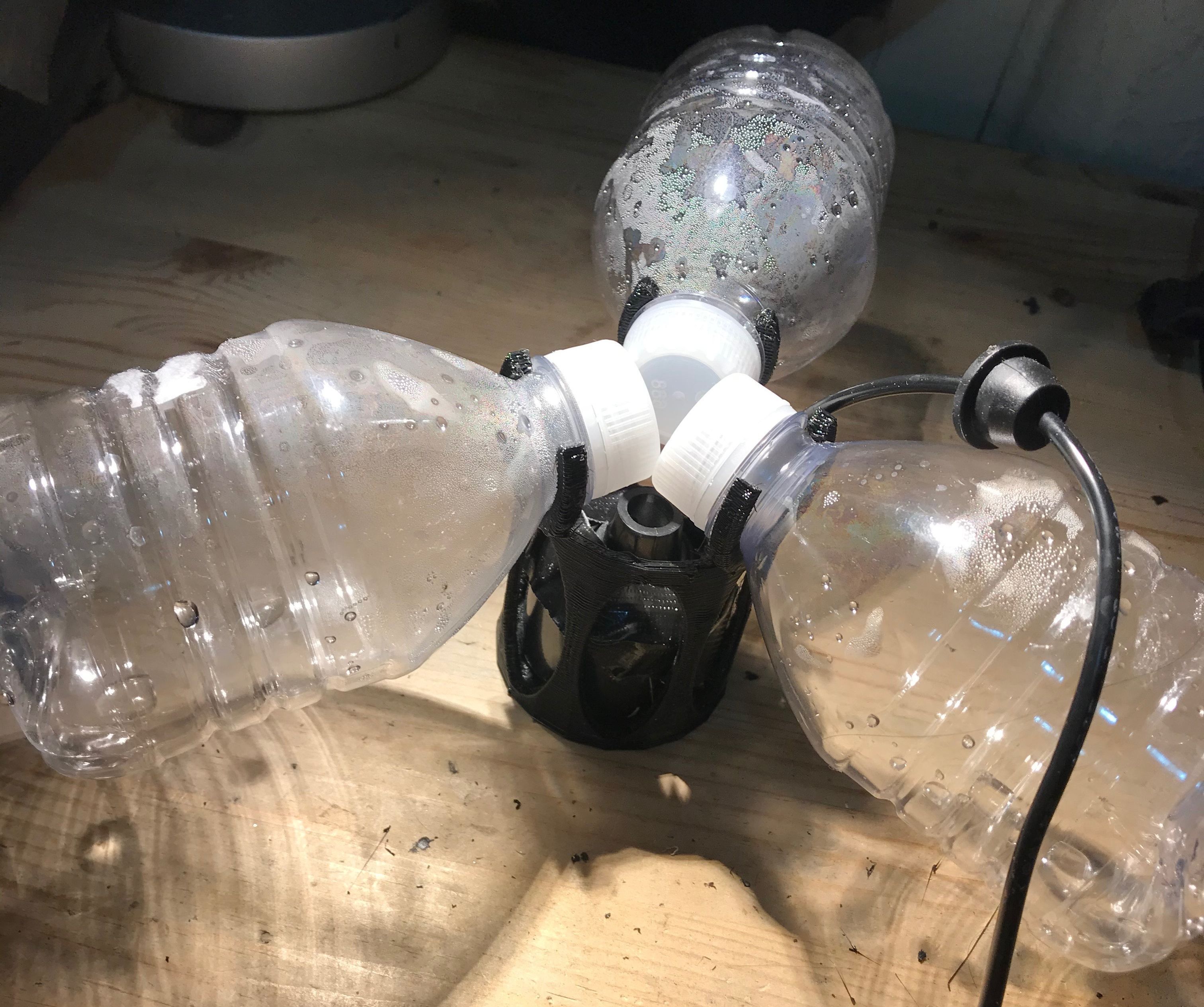 Mist Floater Out of Recycled Bottles