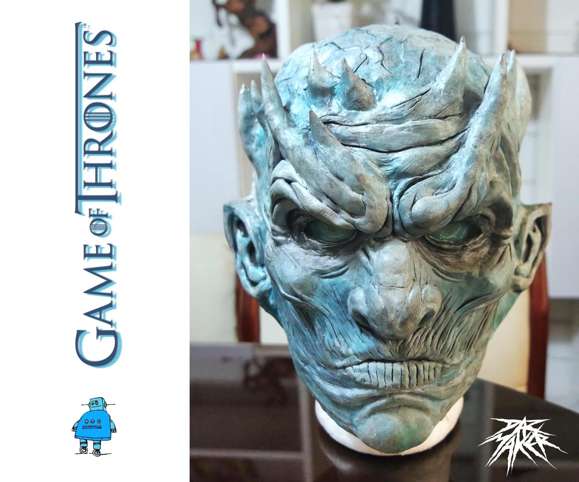 Blue Night King Mask. GOT