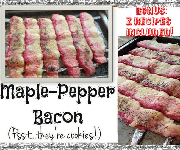 Deceptive Maple-Pepper Bacon (cookies!)