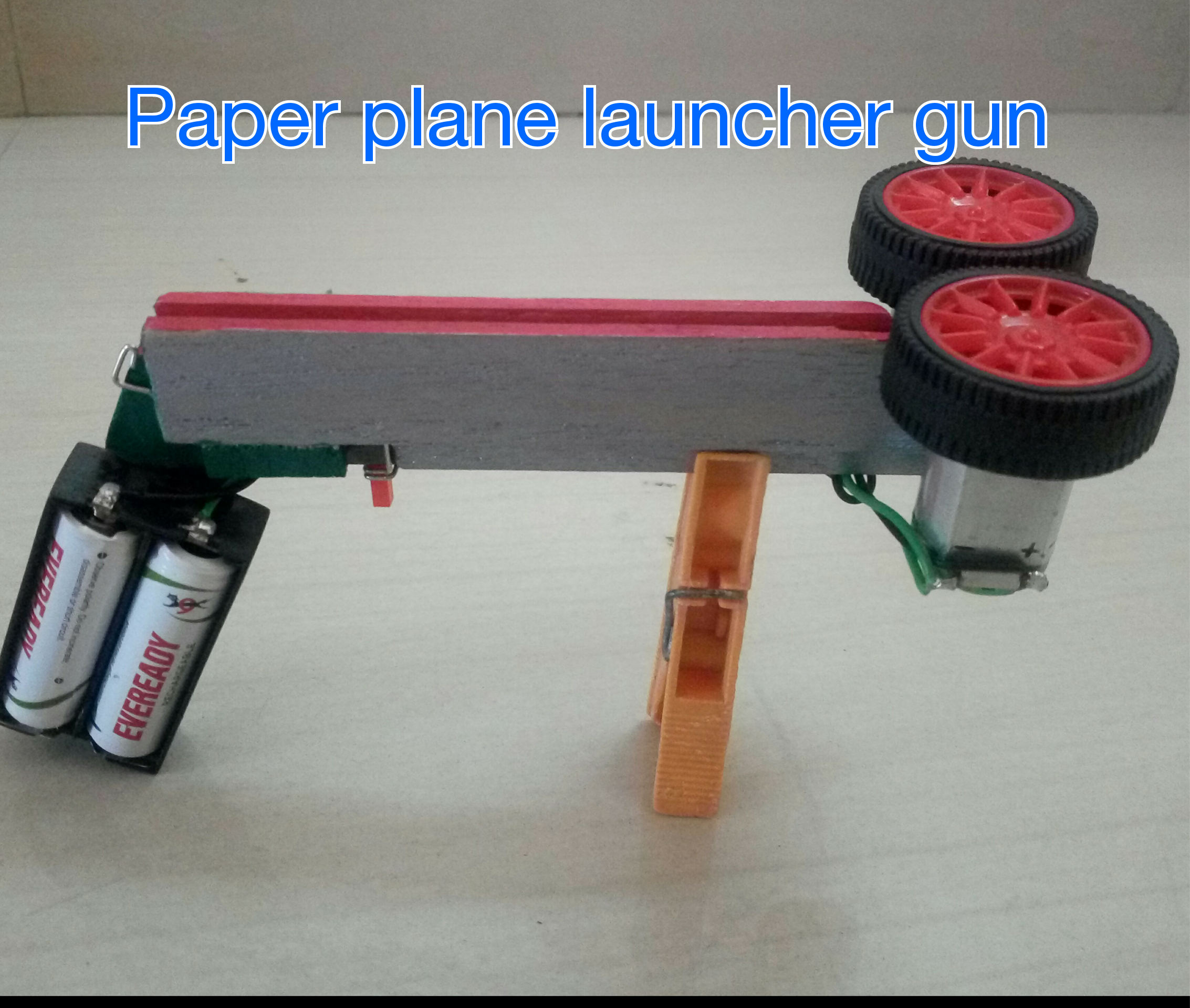 Paper Plane Launcher Gun
