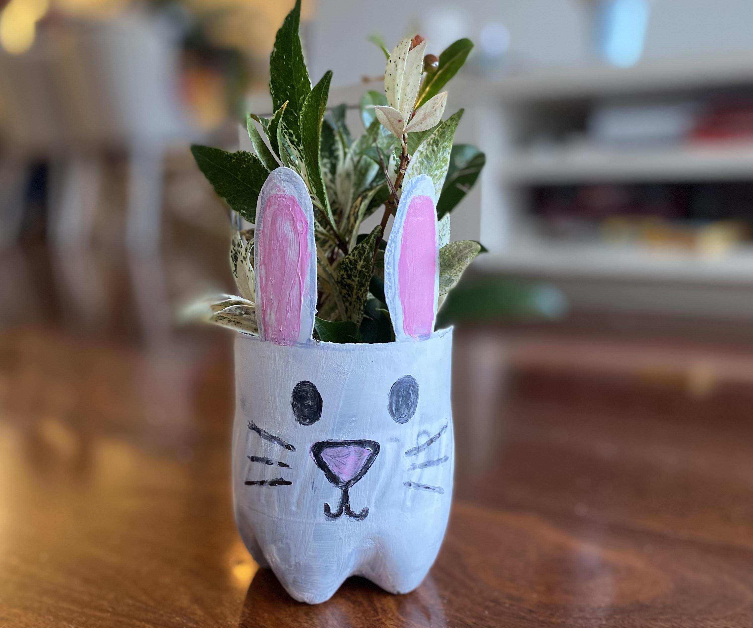 Make a DIY Bunny Plant Holder With Me!