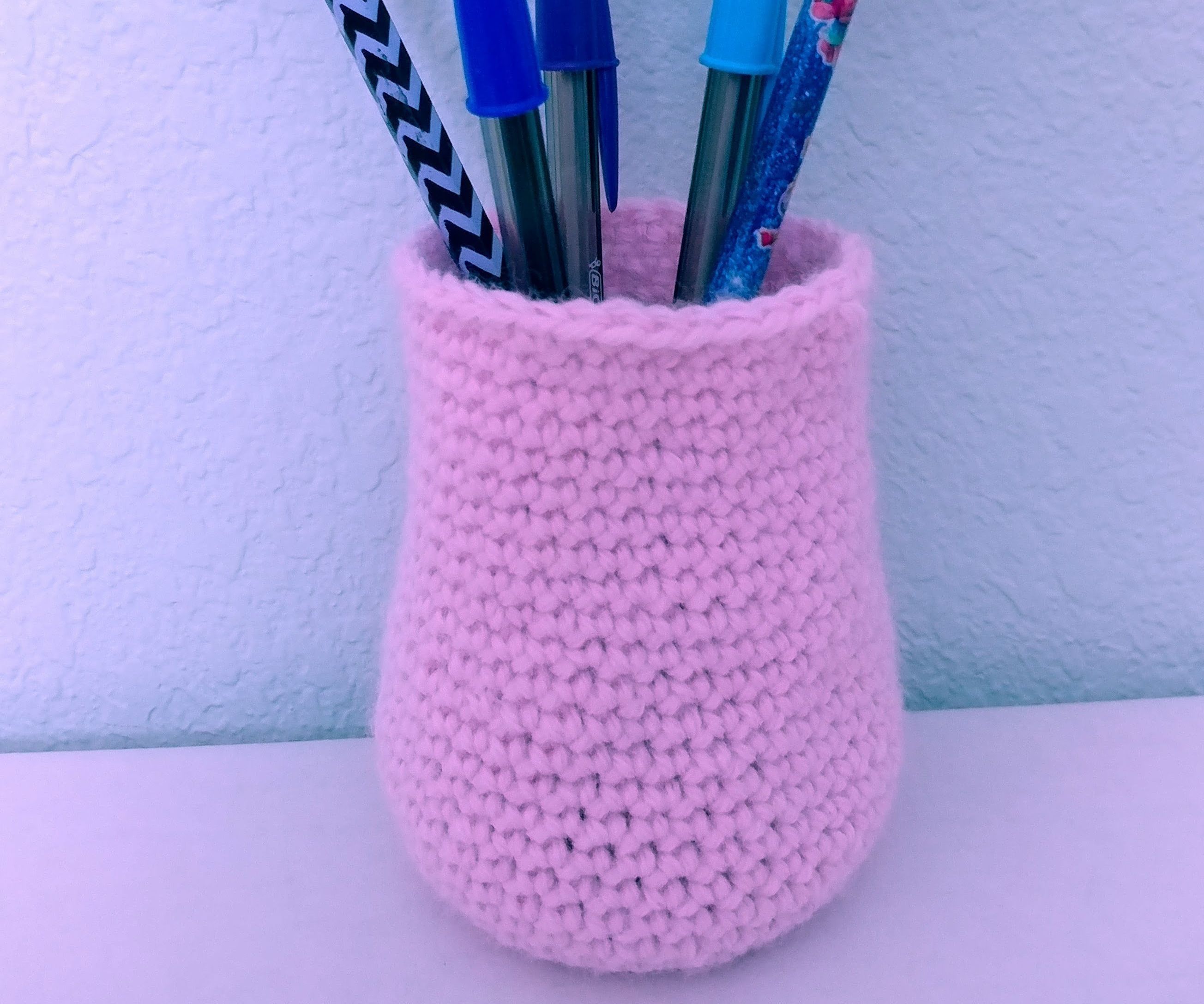 Crocheted Pencil Holders