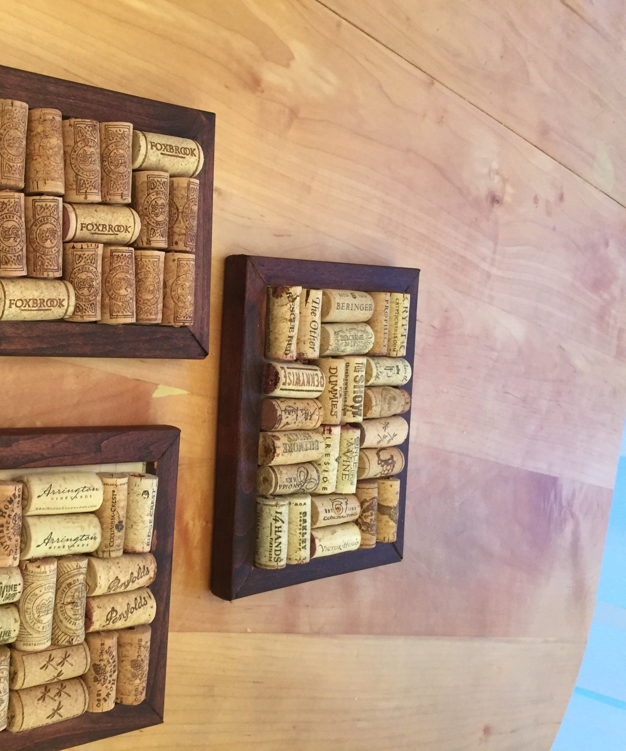 Wine Bottle Corks Into a Trivet