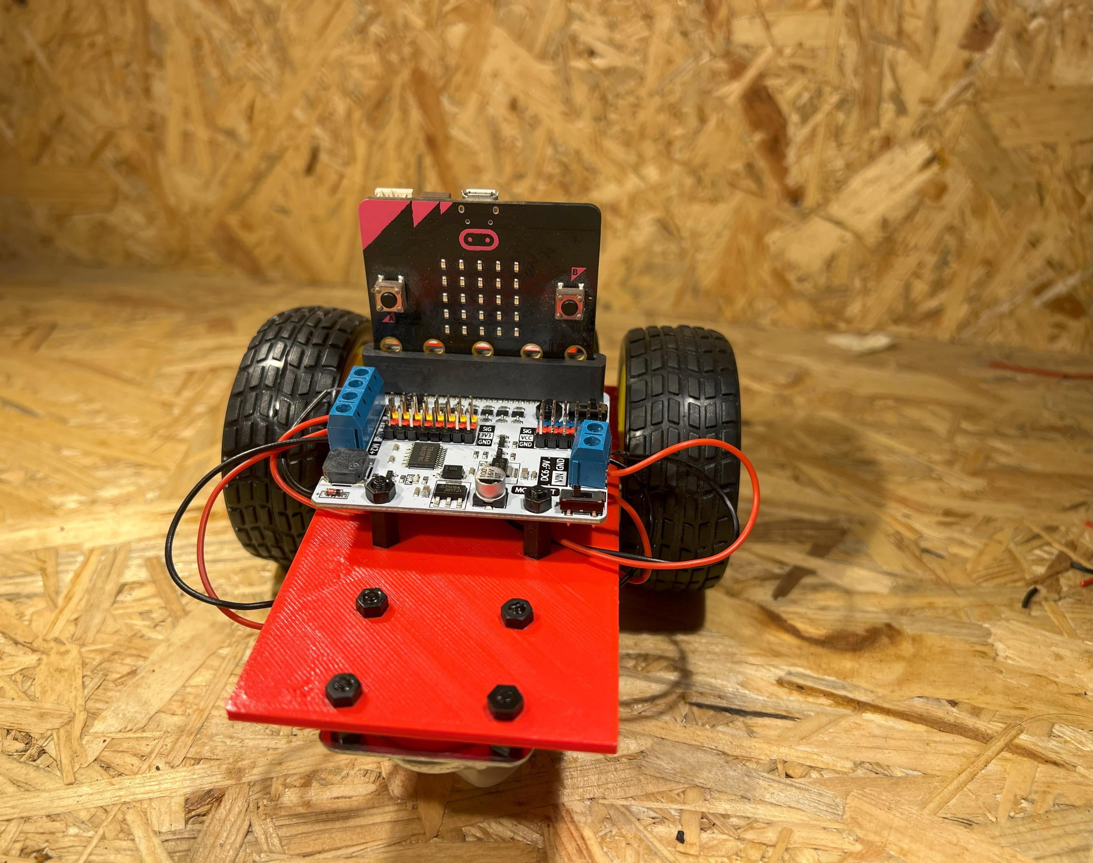 SiRo - a Simple 3D Printed Robot for Micro:bit