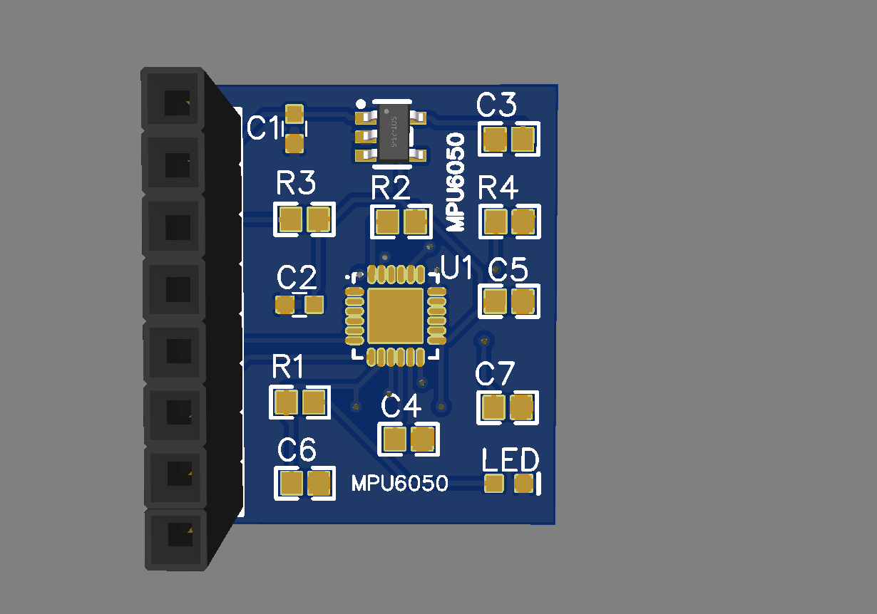 Make Your Own MPU6050 Gyro Sensor