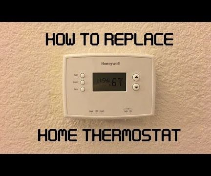 Tutorial:  How to Replace Home Thermostat