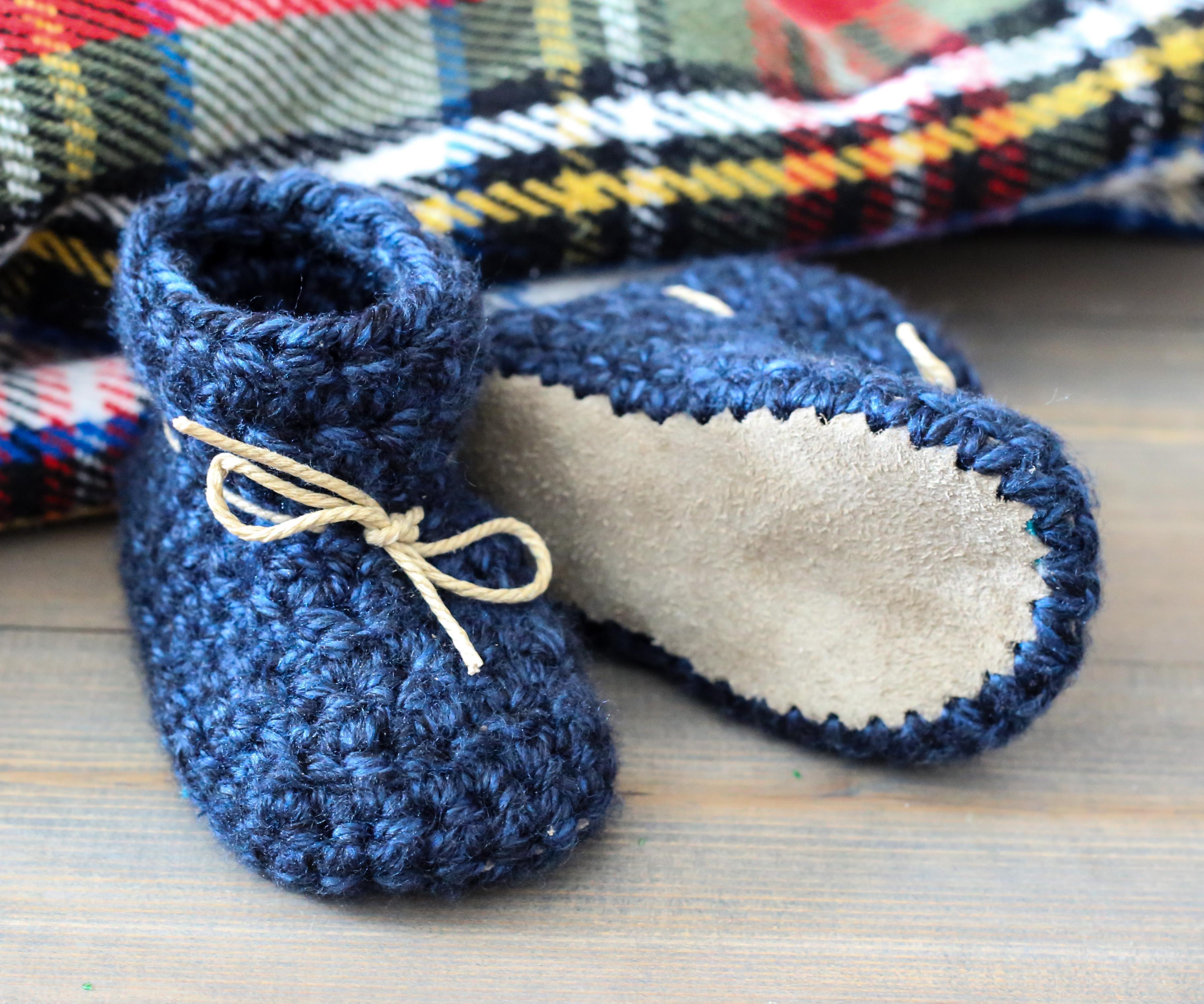 Leather Soled Toddler Slippers