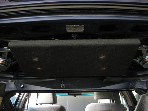 Carpet Car Audio Amp Holder