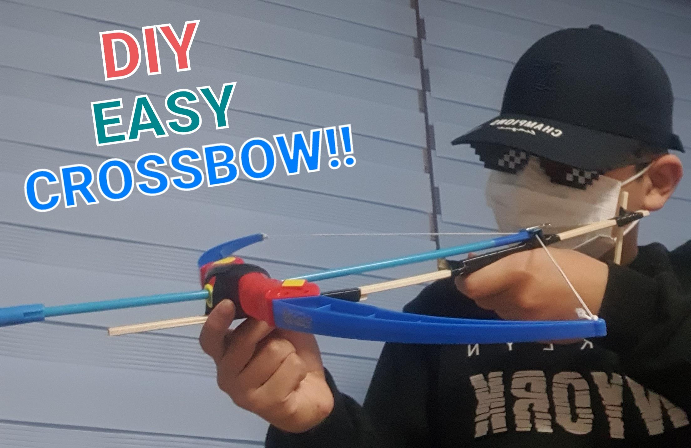 DIY Easy Crossbow!