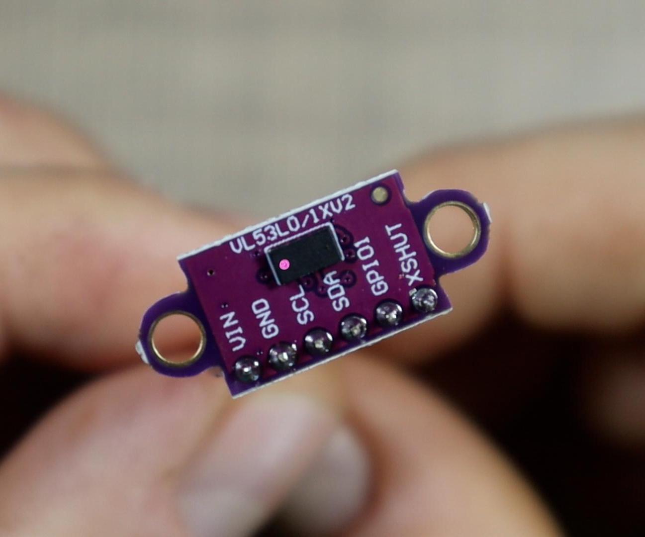 Laser-Based Pallet Level Monitor With VL53L0X Time of Flight Sensor and ESPHome