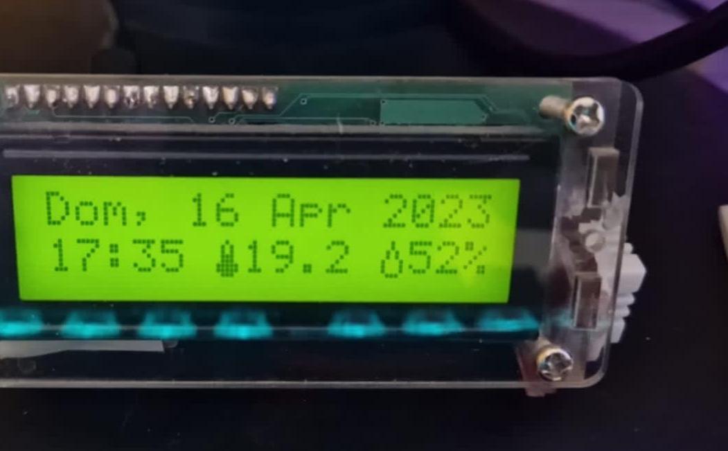 Date, Time, Thermo and Humidity Meter, Using Arduino Nano, LCD 16x2, DHT22 and DS3231, With Automatic DST .