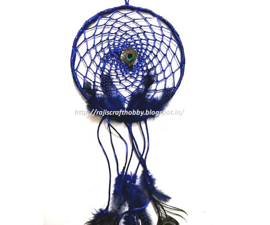 Peacock Dream Catcher 