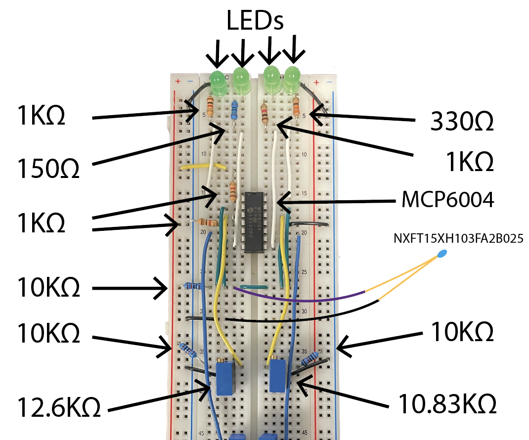 Simple LED Thermometer