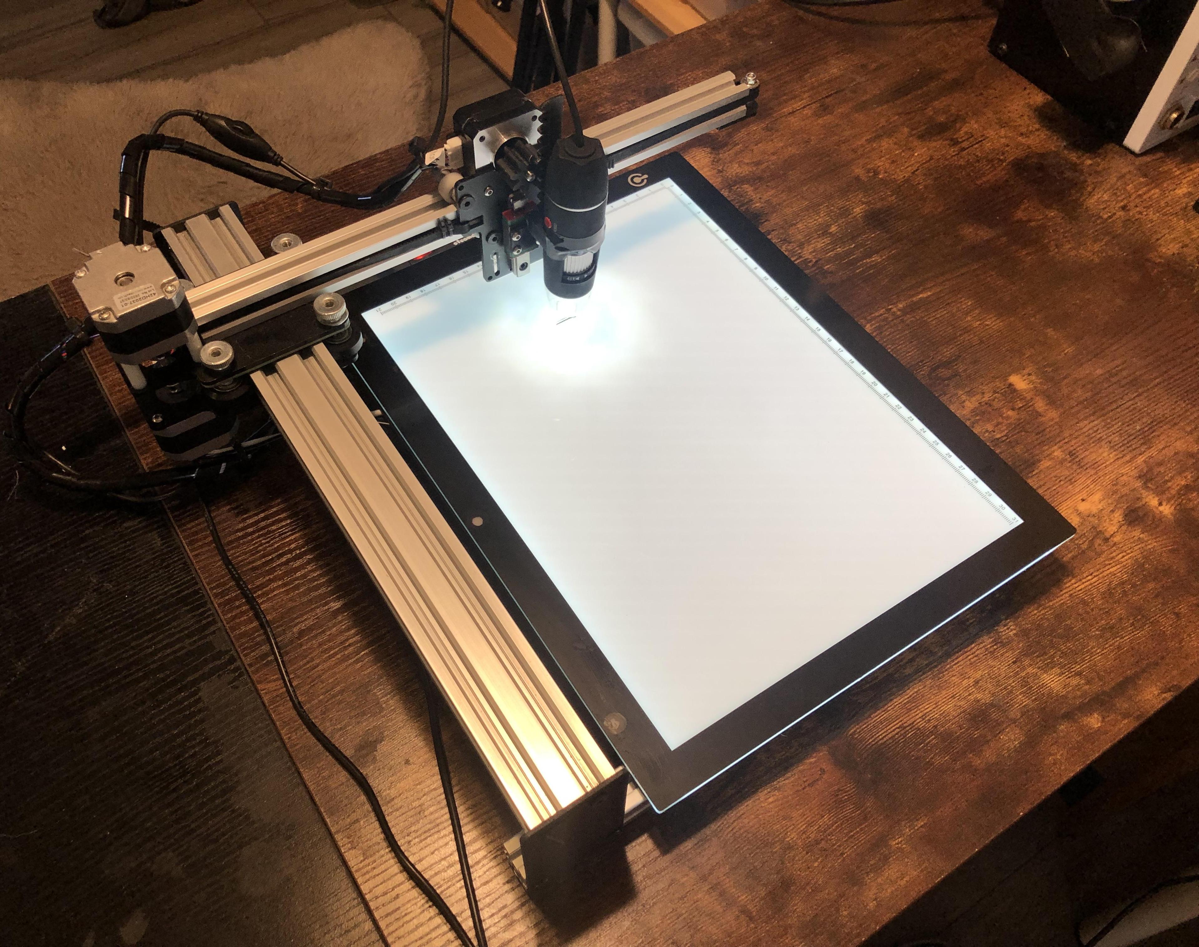 Comparatron - an Affordable Digital Optical Comparator for Reverse-engineering