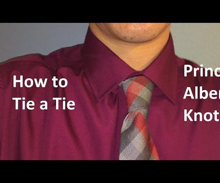 Tutorial: How to Tie a Tie - Prince Albert Knot