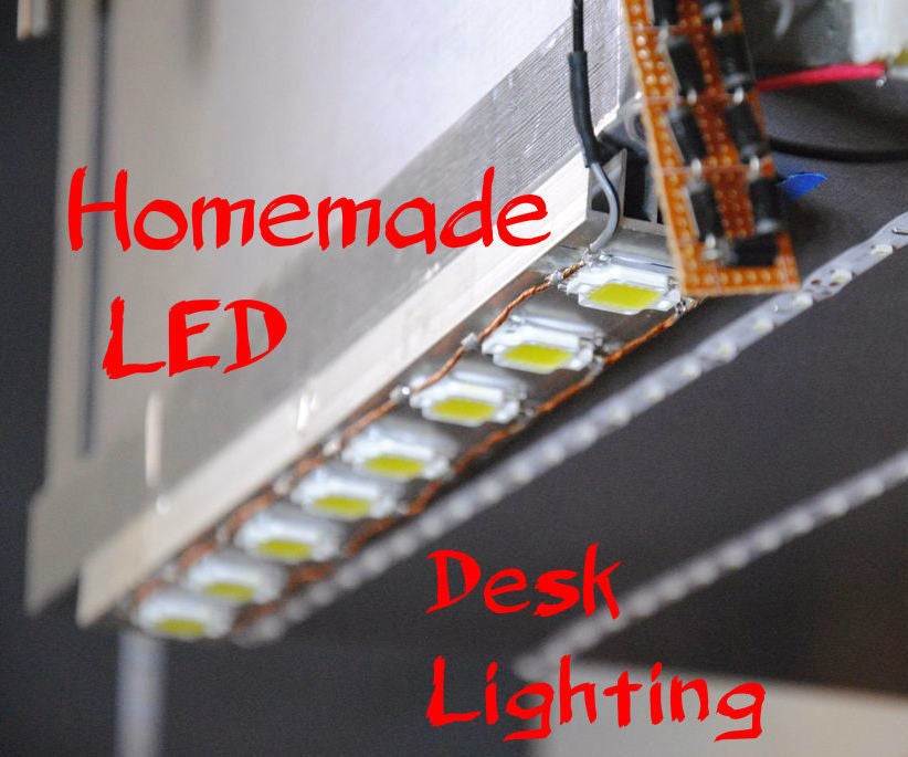 Make Your Own Dimmable LED Workshop Lighting!