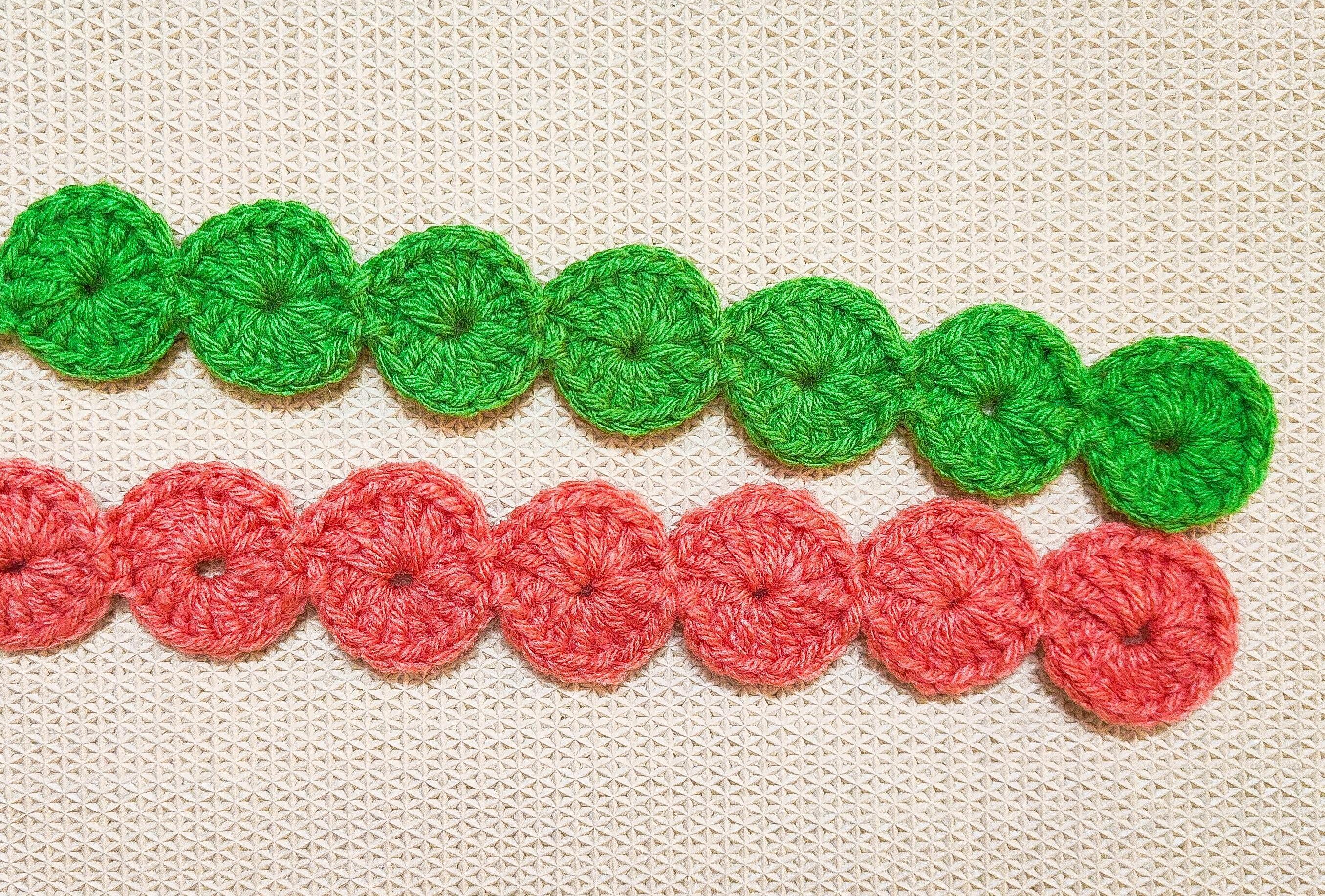 Easy Crochet Bookmark With Cute Circles