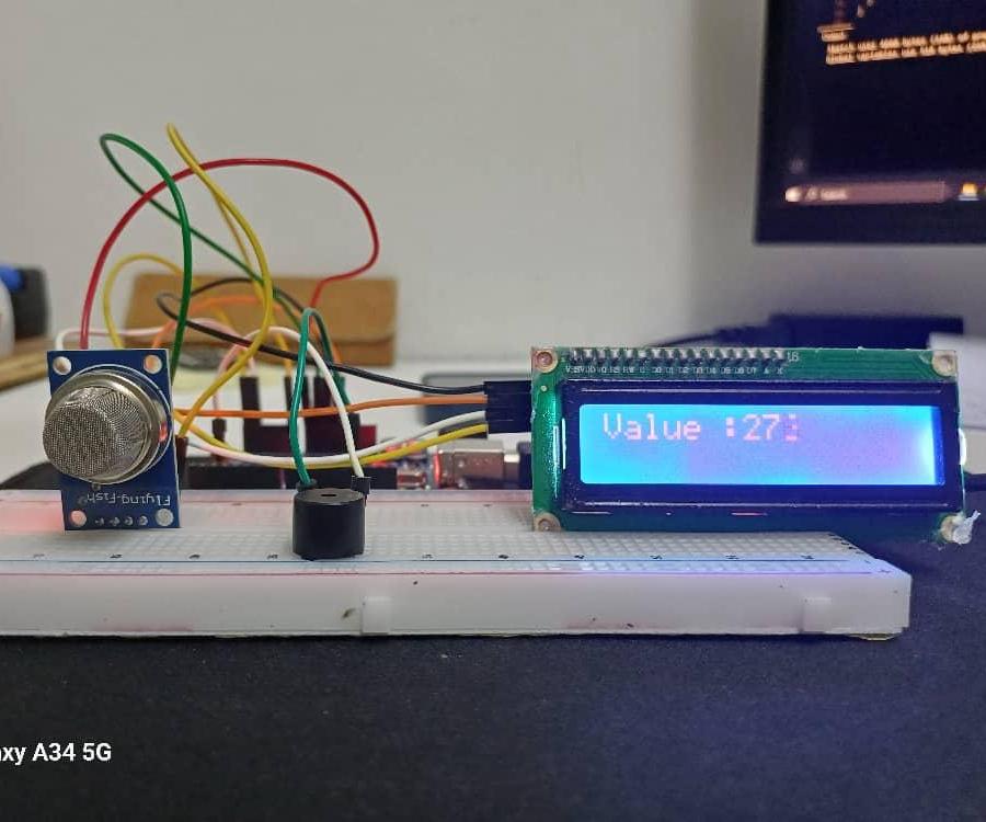 Gas Detection System With Arduino