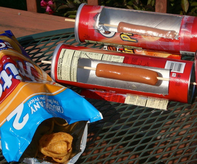 Horno Solar Para Un Hot Dog