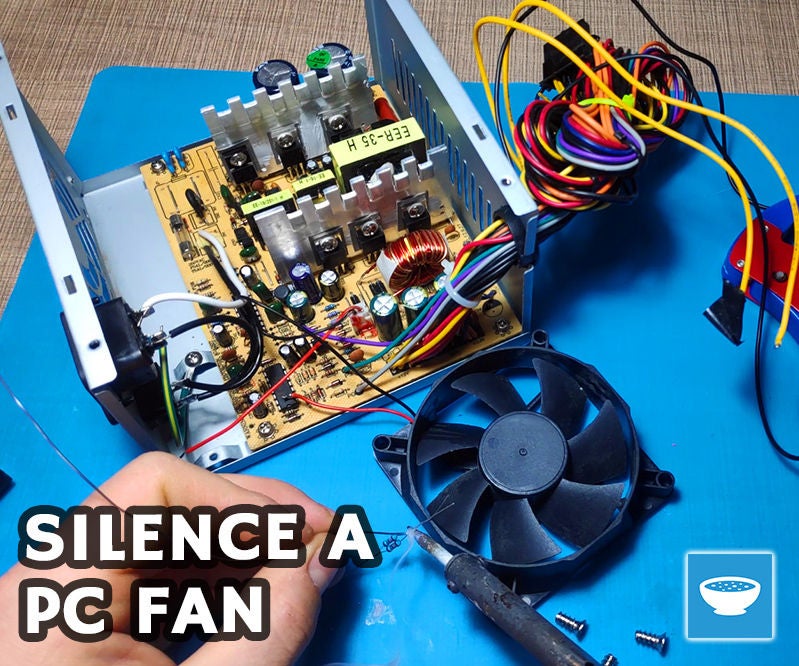 Silence a Power Supply Fan