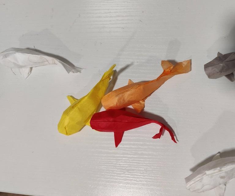 Origami Koi Fish