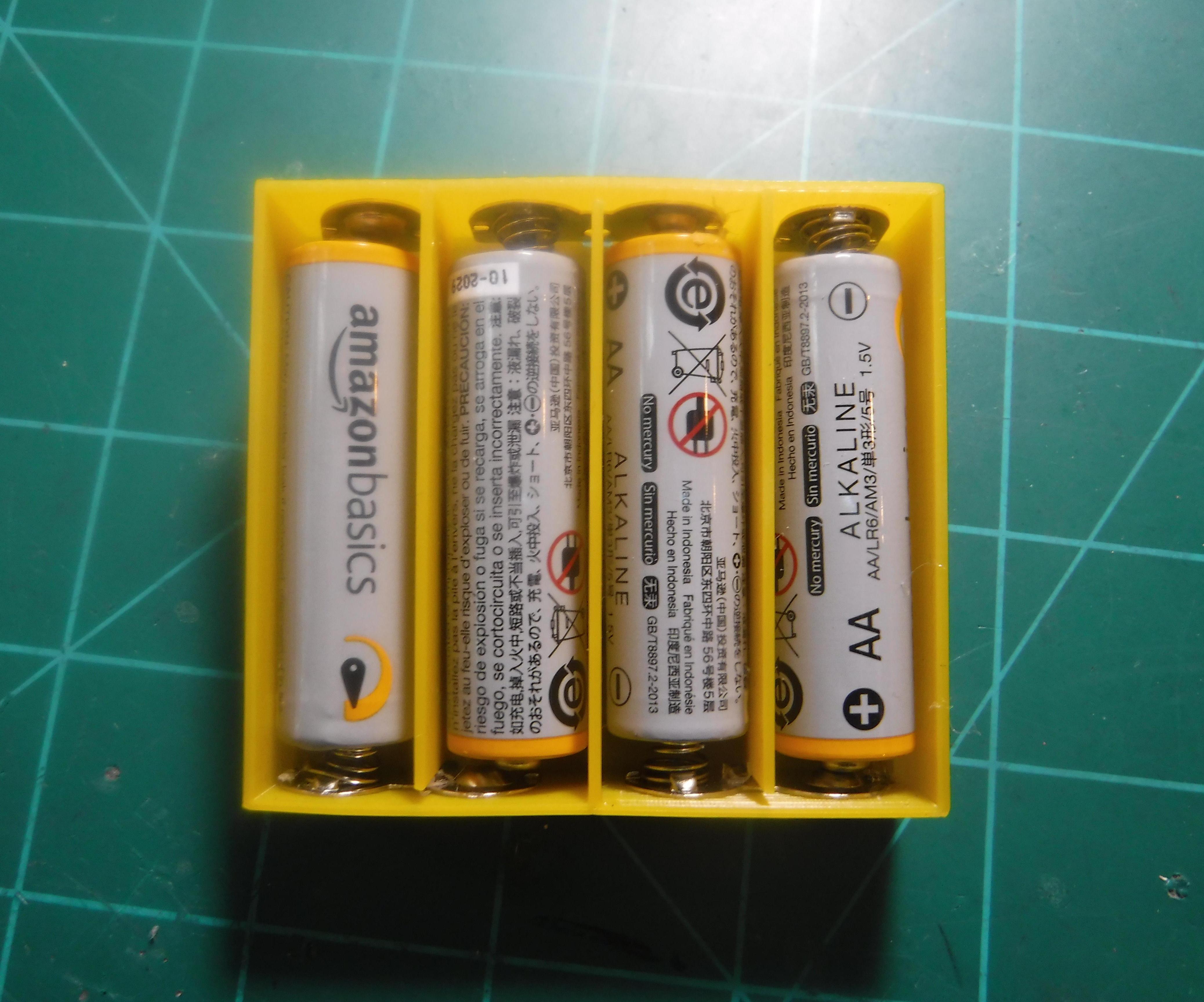 3D Printed Battery Pack