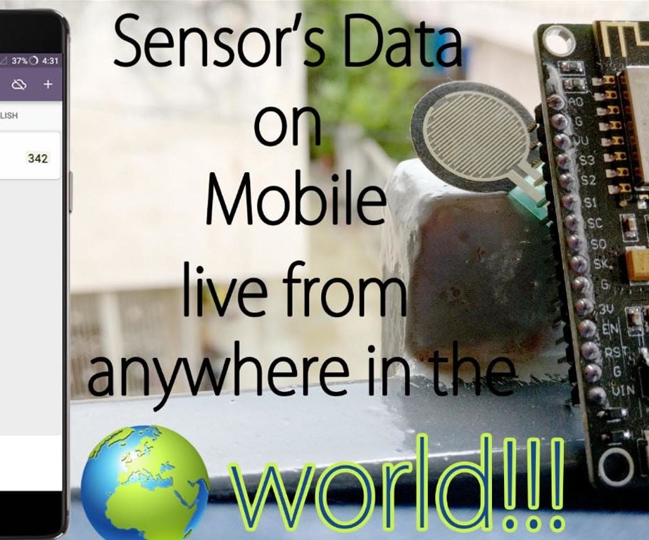 Live Monitoring Your Sensor’s Value From Anywhere in the World
