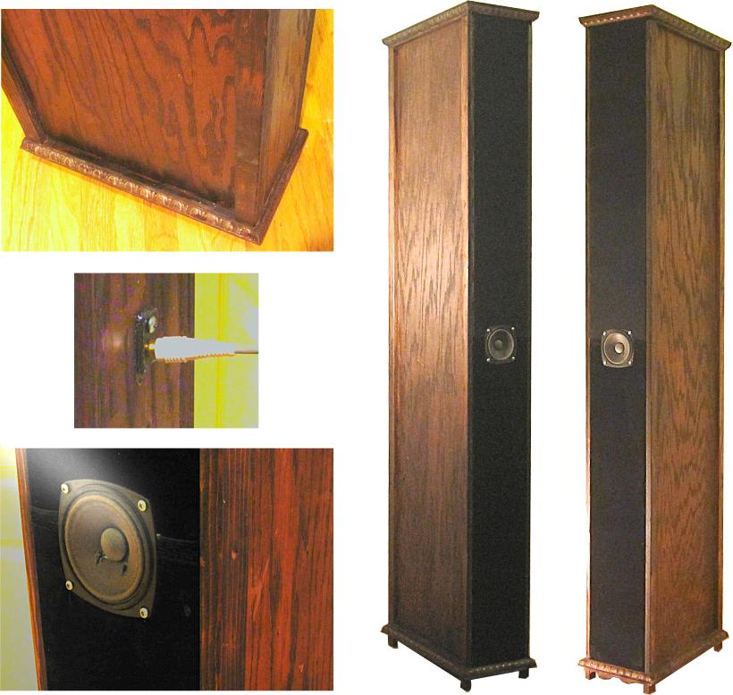 Folded-horn High Accuracy Full-range Speaker System