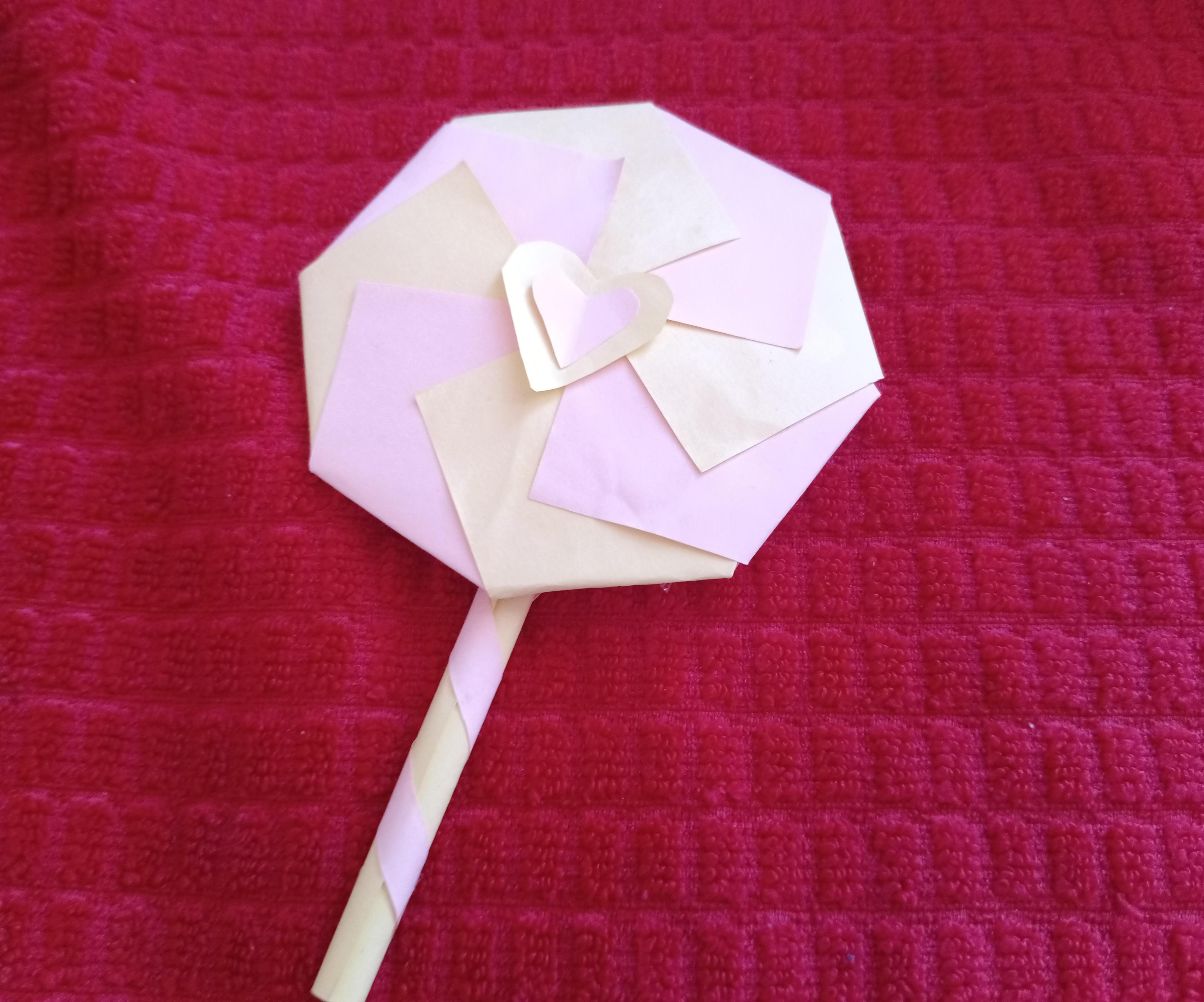 Origami Lollipop ᐠ( ᐛ )ᐟ