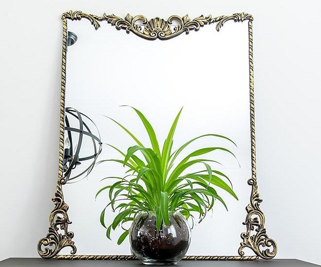 Anthropologie-Inspired Mirror Makeover