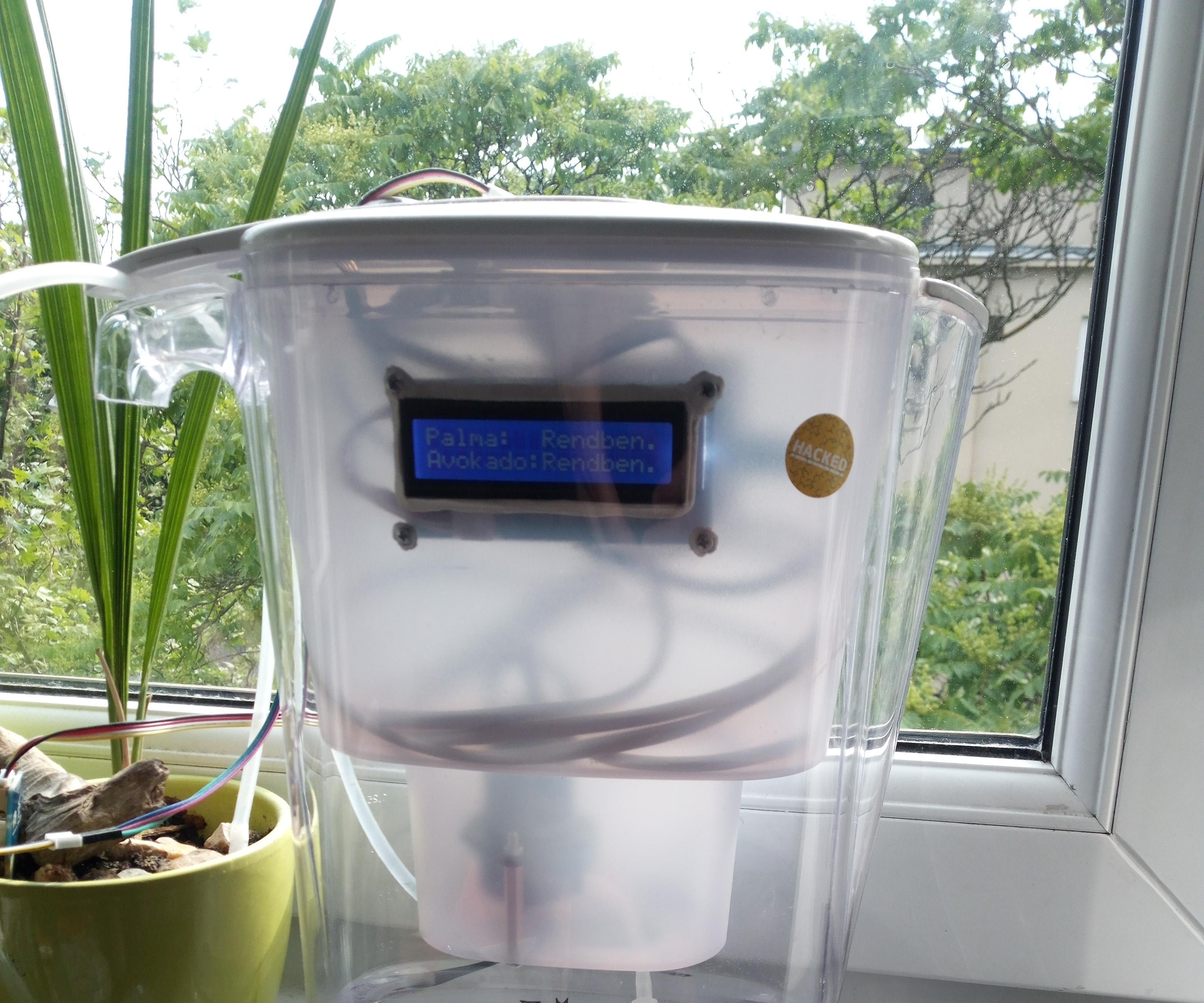 Automated Plant Watering Jar