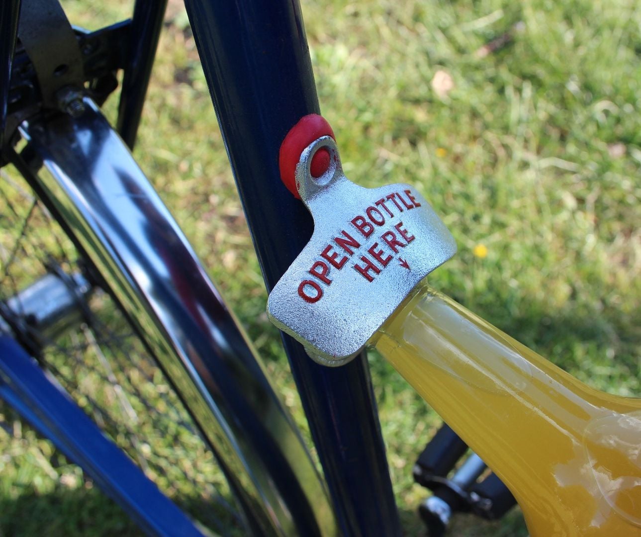 Attach a Bottle Opener to Your Bike With Sugru