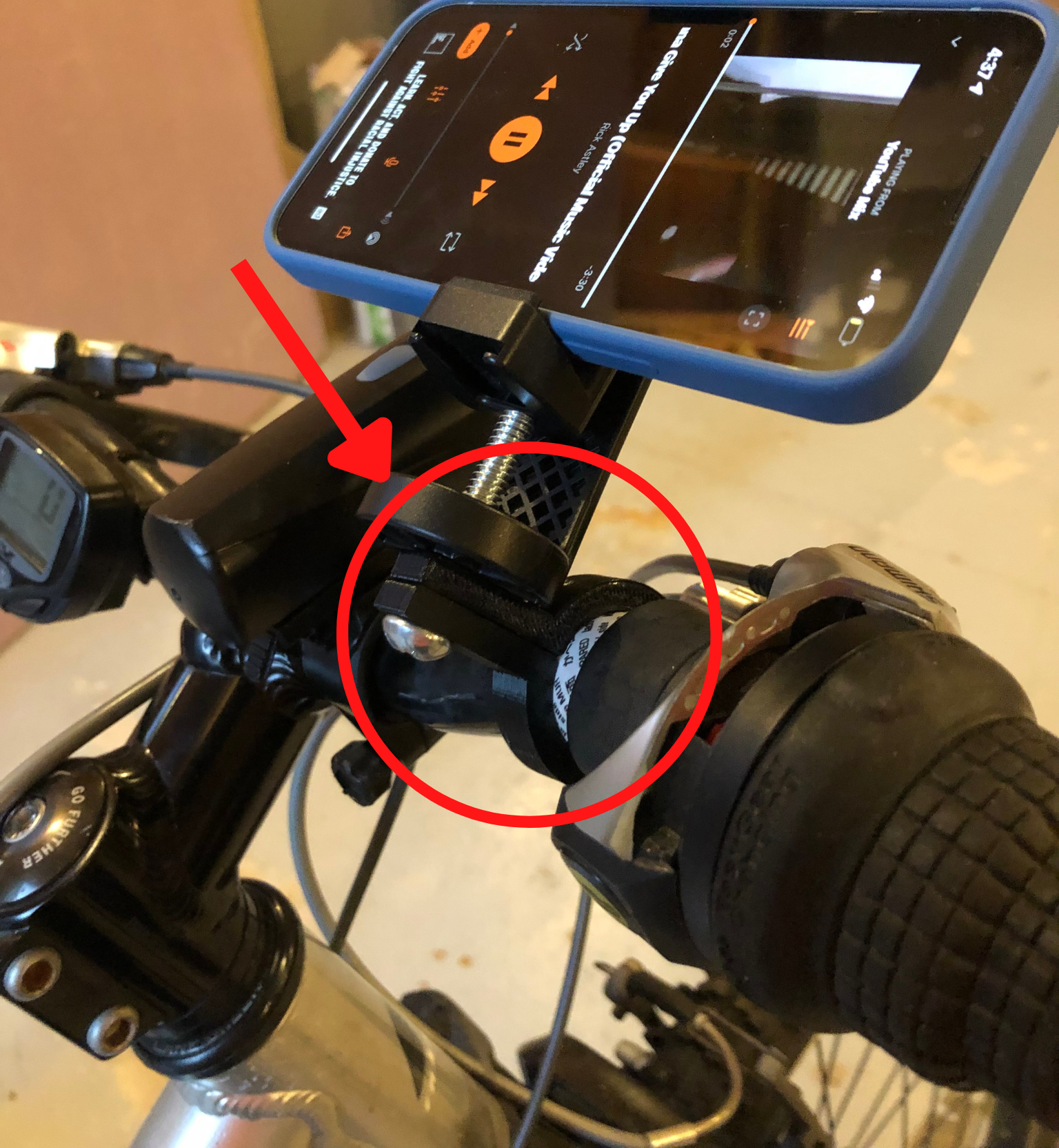 Phone Holder Adapter for Bike
