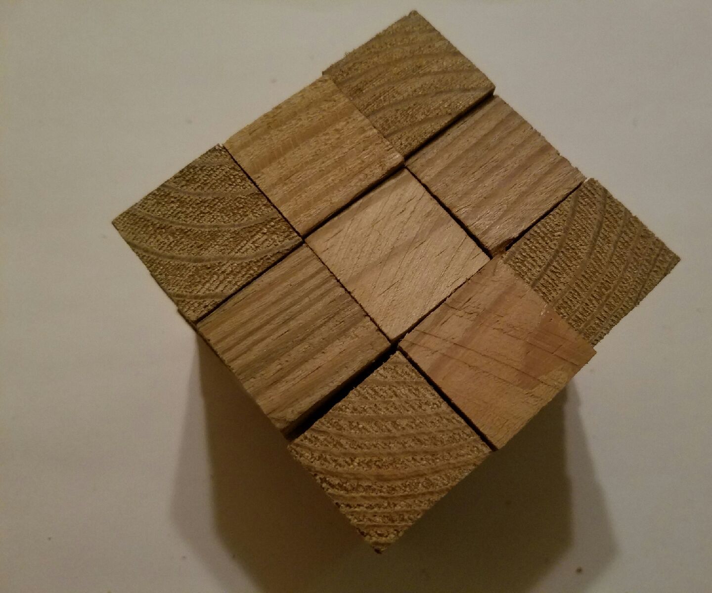 Making a Wooden Snake Cube Puzzle From Recycled Wood and Leather