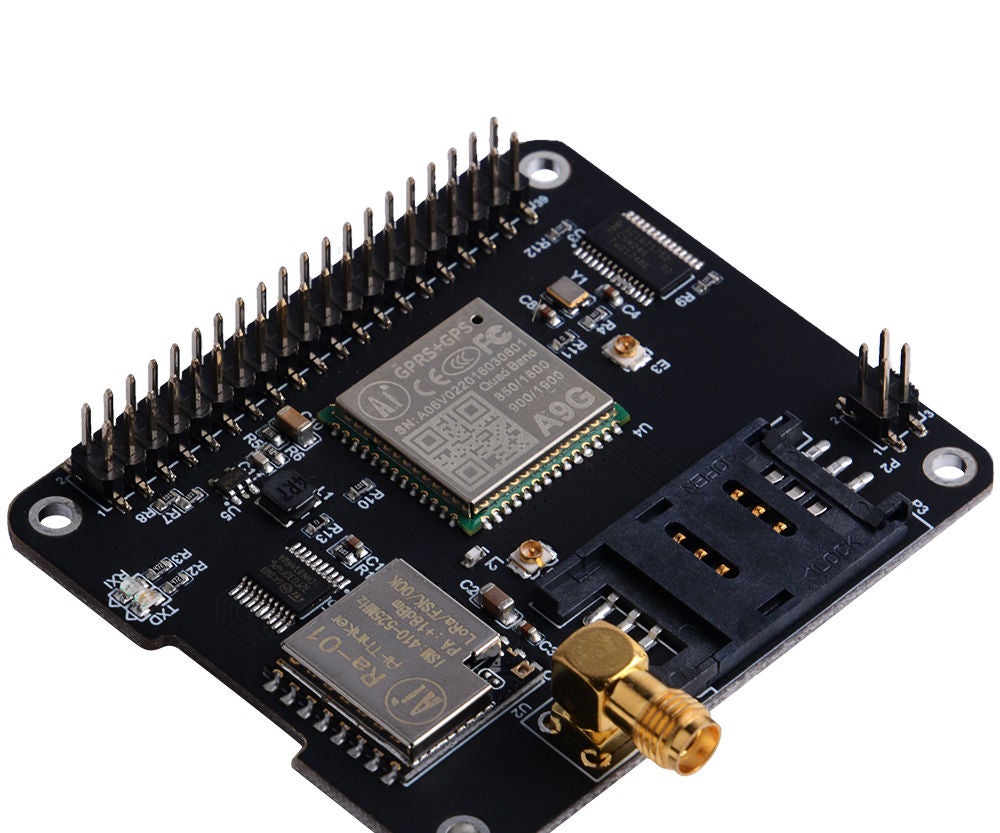 DockerPi Series IoT Node(A) Board for Raspberry Pi 4B 
