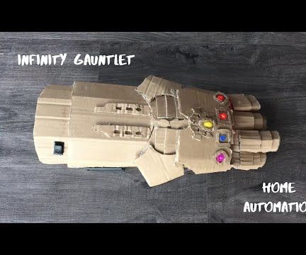 Infinity Gauntlet Controlled Home Automation