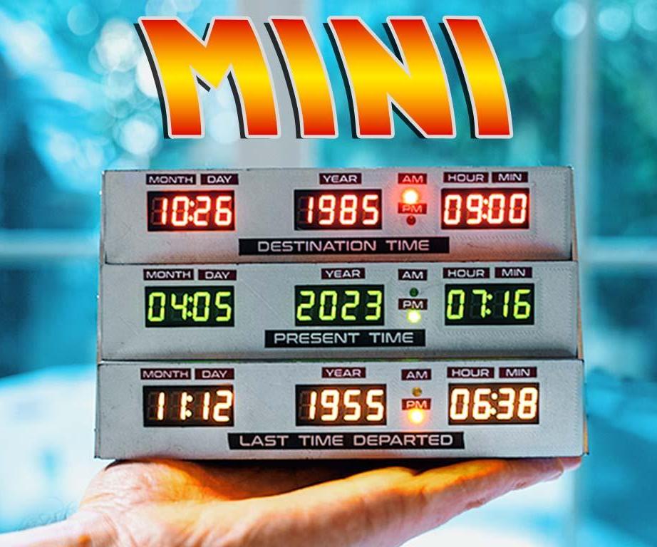 MINI Back to the Future Clock