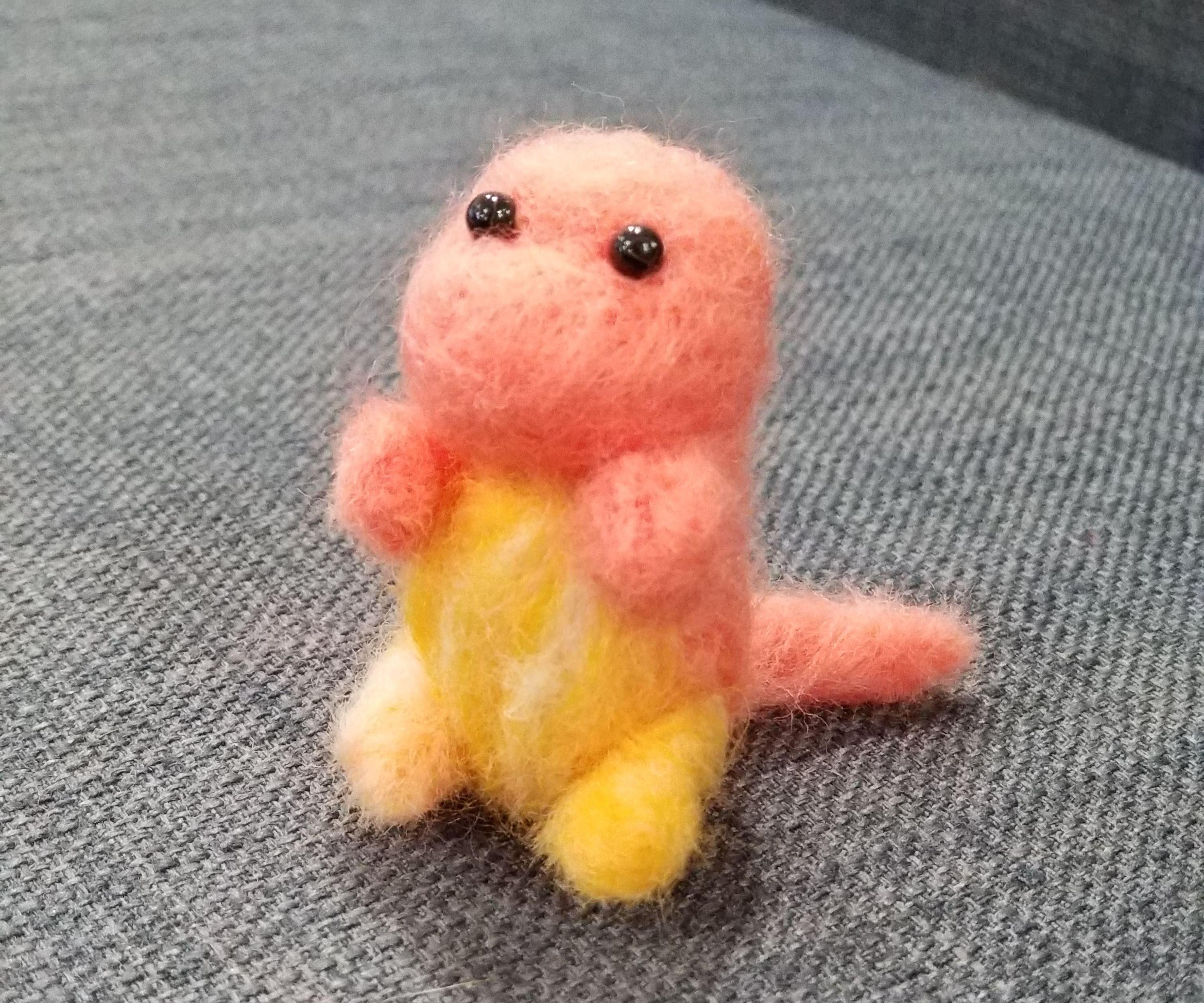 Felted Dino