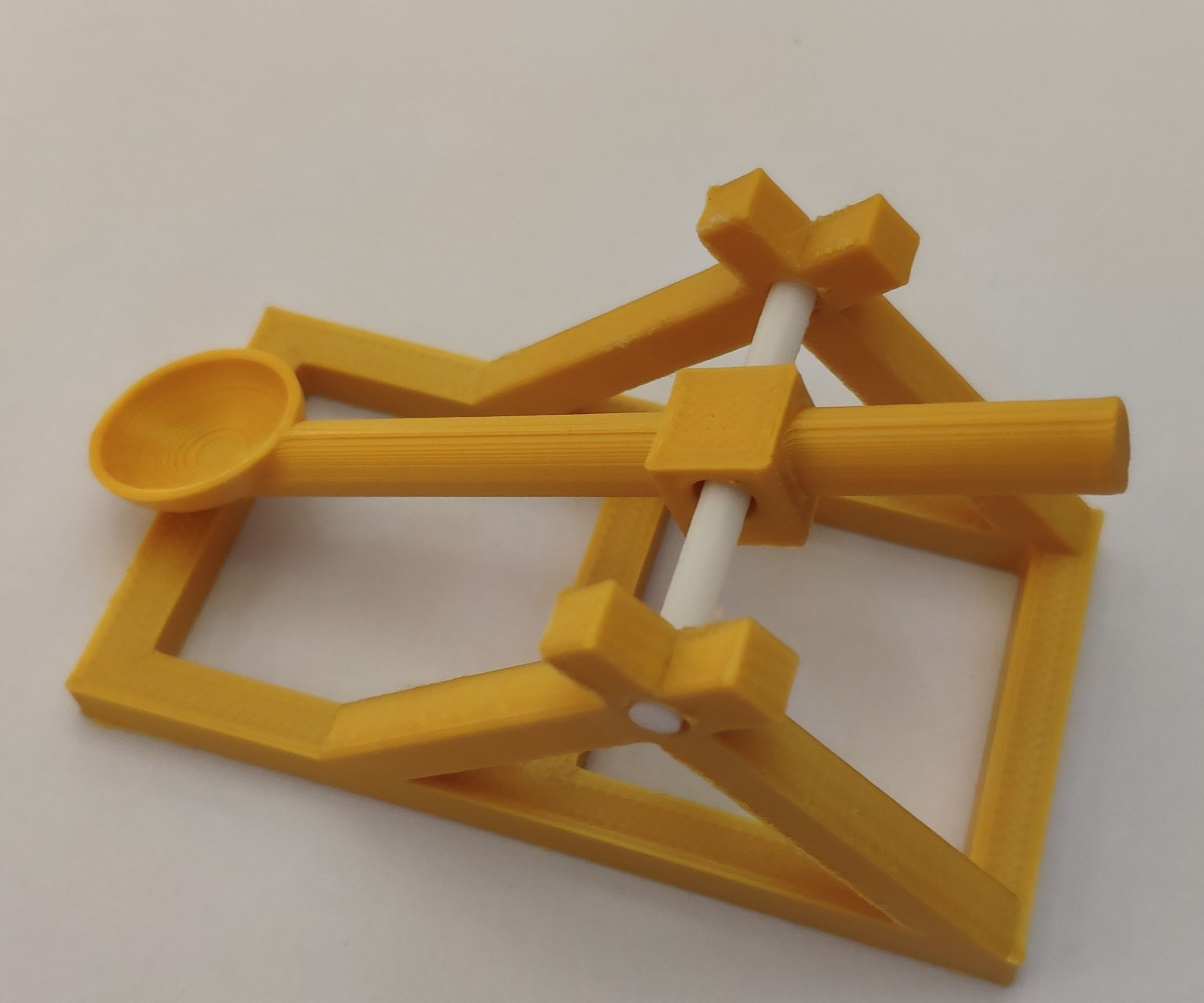 Miniature 3D Printable Catapult Using Tinkercad (move)